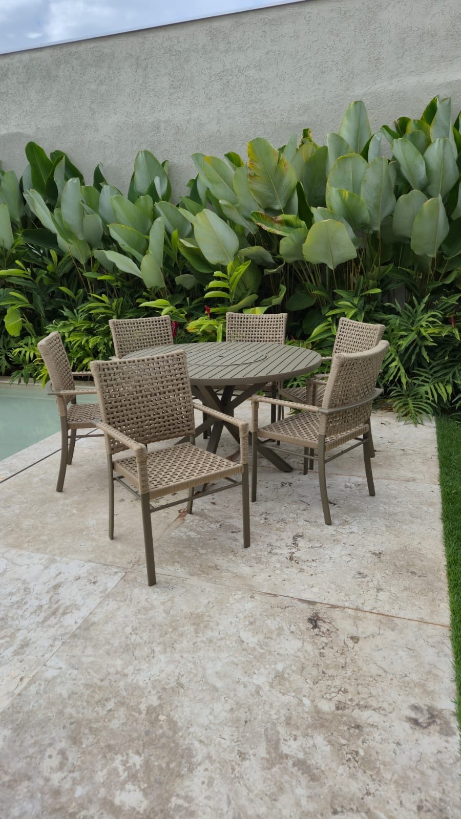 Área de piscina